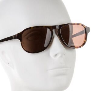 Bottega Veneta Tortoise Shell Sunglasses with Brown Lenses